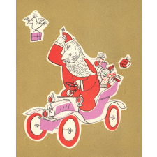 Carte de Noël. 