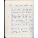 Cahier du jour
