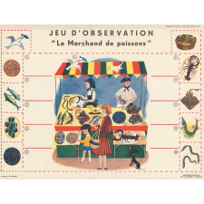 Jeu d'observation: Le Marchand de poissons.