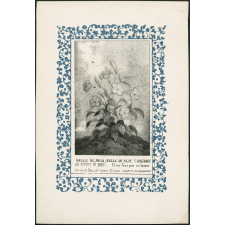 Images religieuses. Lot ayant pour thème la symbolique chrétienne des fleurs.