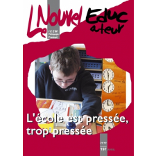 L'école est pressée, trop pressée