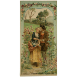 Cartes réclame. Compagnie coloniale. Chants.