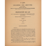 Proposition de loi sur la réorganisation et l'amélioration de l'enseignement public aux colonies.