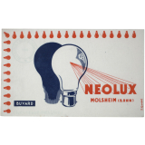 Buvard publicitaire. Neolux.