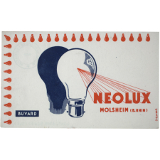 Buvard publicitaire. Neolux.