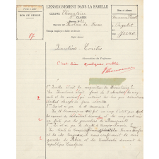 Devoir d'histoire de France : questions écrites