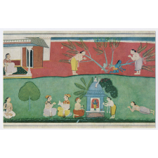 Buvard publicitaire. Miniature Indo-Persane. Hydrosarpan fort.