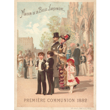 Première communion 1882. 