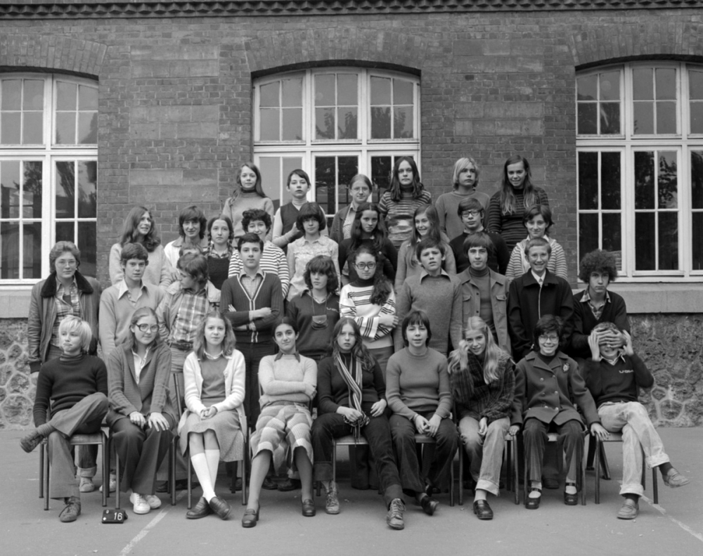 Cité scolaire Camille Saint-Saëns, Rouen : photographie de classe