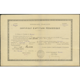 Certificat d'aptitude pédagogique
