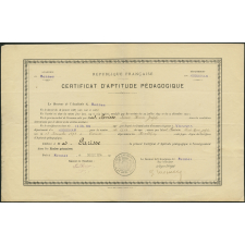 Certificat d'aptitude pédagogique