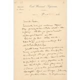 Lettre à Raulin. 