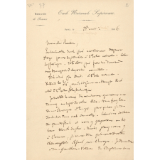 Lettre à Raulin. 
