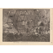 Une soirée à la fête de Montmartre.