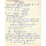 Cahier de mathématiques