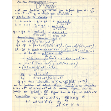 Cahier de mathématiques