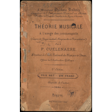 Théorie musicale : à l'usage des commençants (cours de degré initial, aspirants et élémentaire)