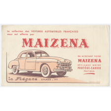 Buvard publicitaire. Maïzena. La Frégate.