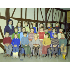 Pensionnat Beauvoisine, Rouen : photographie de classe