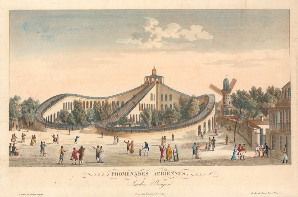 Promenades aériennes, Jardin Baujon.
