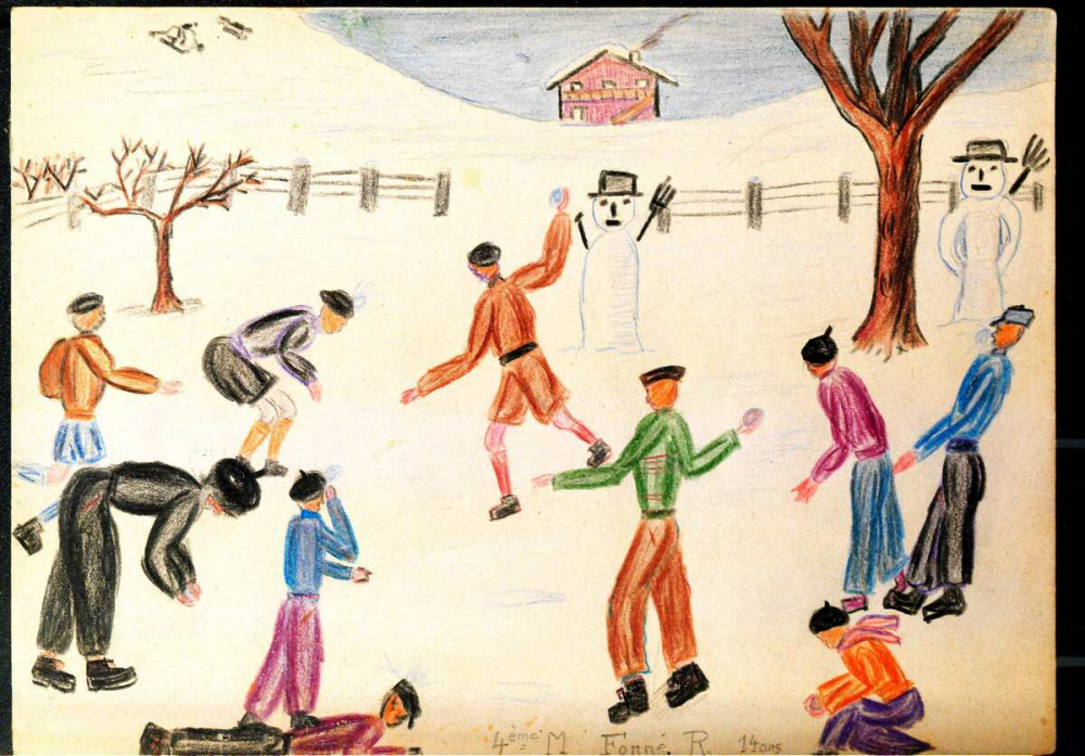 Le Plaisir de la neige. 