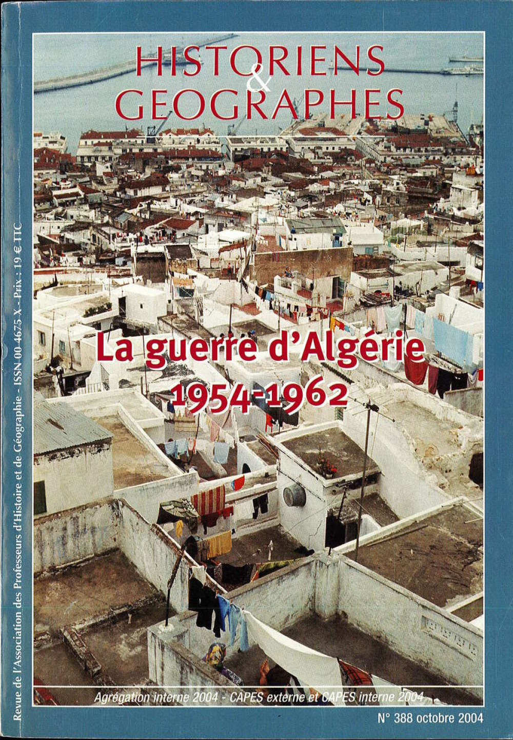 La guerre d'Algérie : 1954-1962