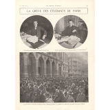 La grève des étudiants de Paris.