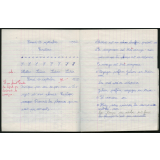 Cahier du jour