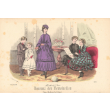Costumes. Modèles de vêtements d'enfants. 
