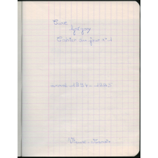 Cahier du jour