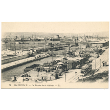 Collection de Cartes Postales classées méthodiquement pour l'Enseignement de la Géographie et accompagnées d'une notice  explicative rédigée sous la forme d'une leçon s'adressant à des enfants - Collection n°2 - La Mer B) Les Ports.