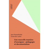 Une nouvelle manière d'enseigner