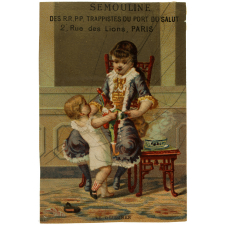 Cartes réclame. Semouline. Education.