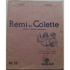 Cahier d'écriture n° 11 méthode Rémi et Colette.