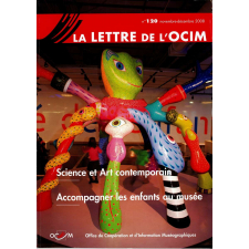 Science et art contemporain ; Accompagner les enfants au musée