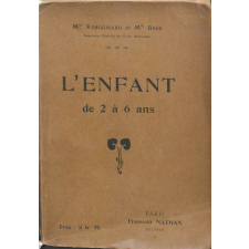 L'enfant de 2 à 6 ans. Notes de pédagogie pratique.