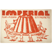 Buvard publicitaire. Impérial Flan-pudding Entremets.