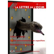 Culture à l'hôpital ; Qualité environnementale des expositions ; Technologie et muséographie