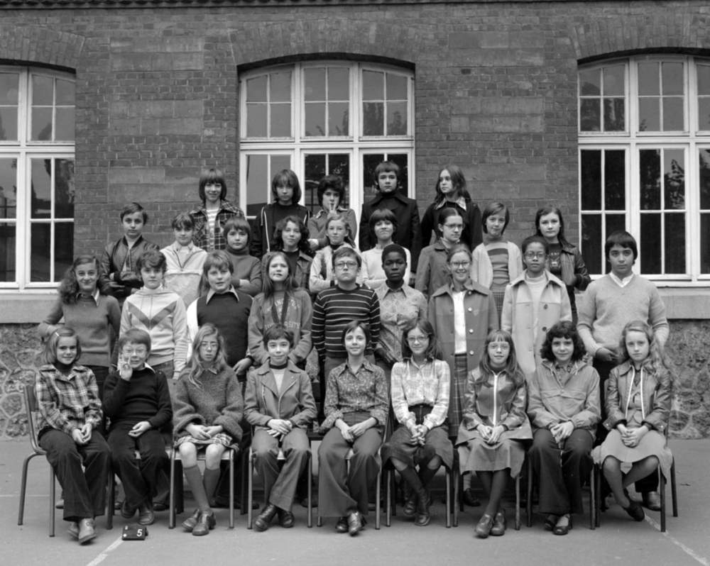 Cité scolaire Camille Saint-Saëns, Rouen : photographie de classe