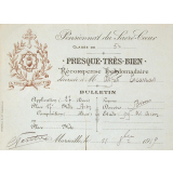 Billet de récompense hebdomadaire.