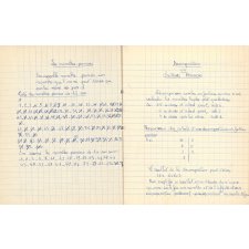 Cahier de mathématiques