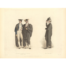Gentleman commoner & nobleman, undress gowns. Pro proctor.