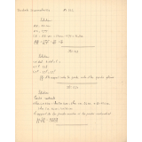 Cahier de mathématiques