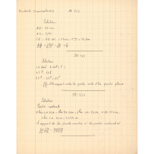 Cahier de mathématiques