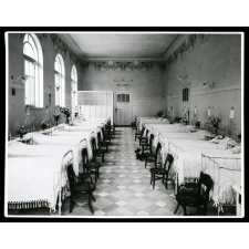 Préventorium, classe de plein-air, Menton.