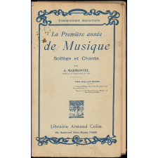 La première année de musique : solfège et chants : leçons, résumés, 154 exercices, 55 choeurs à l'unisson ou à deux parties, 50 devoirs, questionnaires et lexique : à l'usage de l'enseignement élémentaire