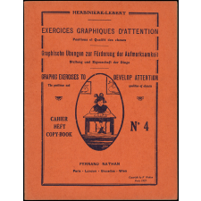 Exercices graphiques d'attention : Positions et Qualité des choses : Cahier n°4