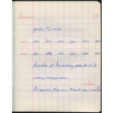 Cahier du jour