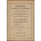 Solfège classique et moderne en 18 volumes gradués et progressifs depuis les premiers éléments jusqu'au grandes difficultés : transcriptions d'auteurs classiques (J.- S. Bach, Haendel, Haydn, Mozart, Beethoven, Rameau, Glück, Weber, Mendelssohn, Schubert, etc.), leçons originales d'auteurs contemporains. Volume n° 6