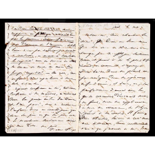 Lettre de Victor Hugo à son fils Charles